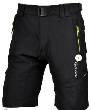 SILVINI Rango Men's Shorts Cycling Black Men's 2XL